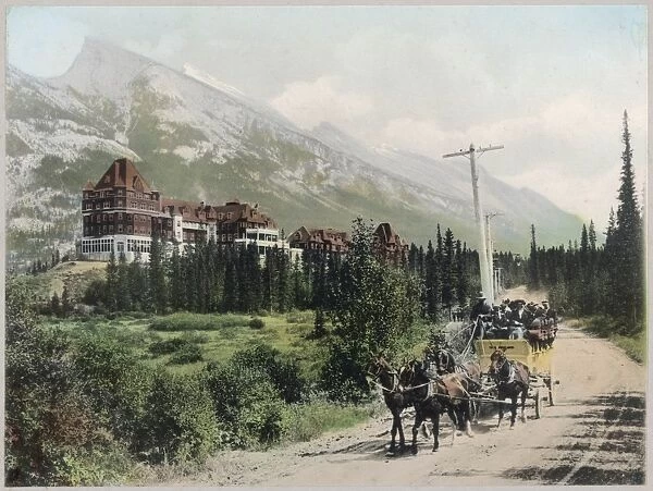 Banff Springs Hotel. The Canadian Pacific Railway's Banff Springs Hotel at Banff, Alberta