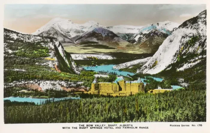 Framed Print : Banff Springs Hotel - Bow Valley, Canada Framed Print : Banff Springs Hotel - Bow Valley, Canada