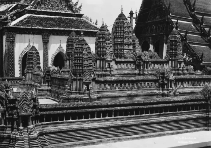 Framed Print : Bangkok Royal Palace - Model of Angkor Wat Framed Print : Bangkok Royal Palace - Model of Angkor Wat