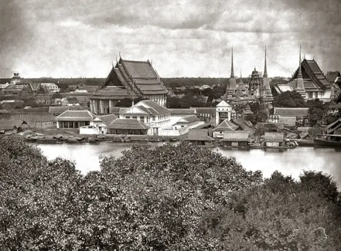 Framed Print : Bangkok, Siam (Thailand) 1870s Framed Print : Bangkok, Siam (Thailand) 1870s