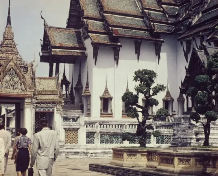 Framed Print : Bangkok Wat Po - Thailand Framed Print : Bangkok Wat Po - Thailand