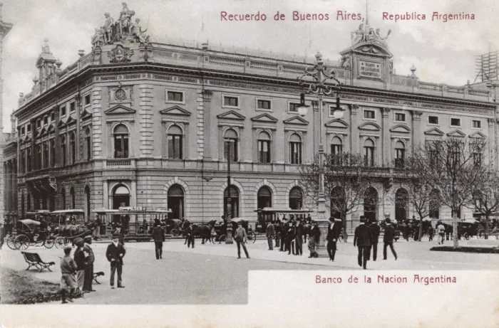 Framed Print : Bank building, Buenos Aires, Argentina, South America Framed Print : Bank building, Buenos Aires, Argentina, South America