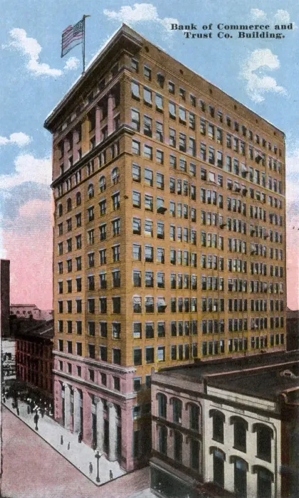 Framed Print : Bank of Commerce and Trust Co Building, Memphis, USA Framed Print : Bank of Commerce and Trust Co Building, Memphis, USA