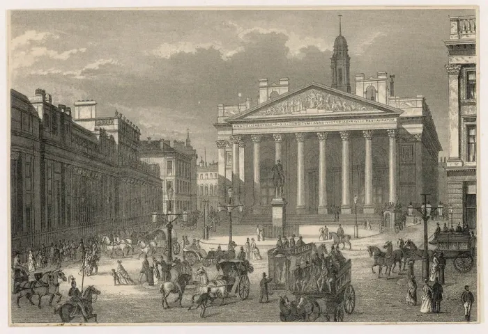 Framed Print : Bank of Eng / 1870 / Anon Framed Print : Bank of Eng / 1870 / Anon