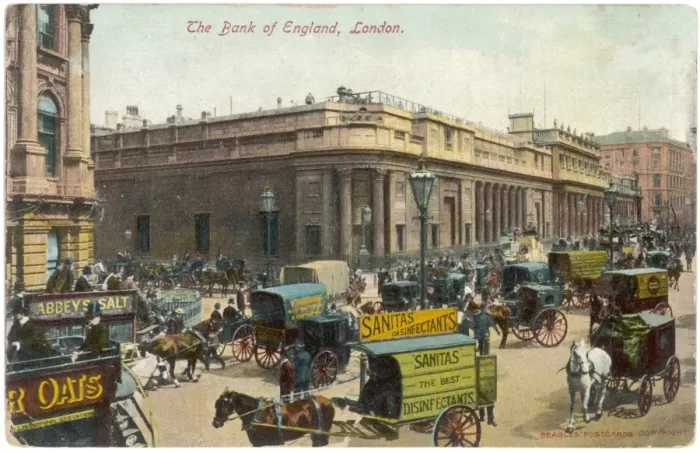 Framed Print : Bank of England C1900 Framed Print : Bank of England C1900