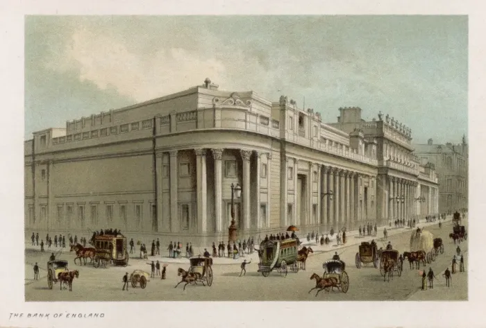 Framed Print : Bank of England / Chromo Framed Print : Bank of England / Chromo