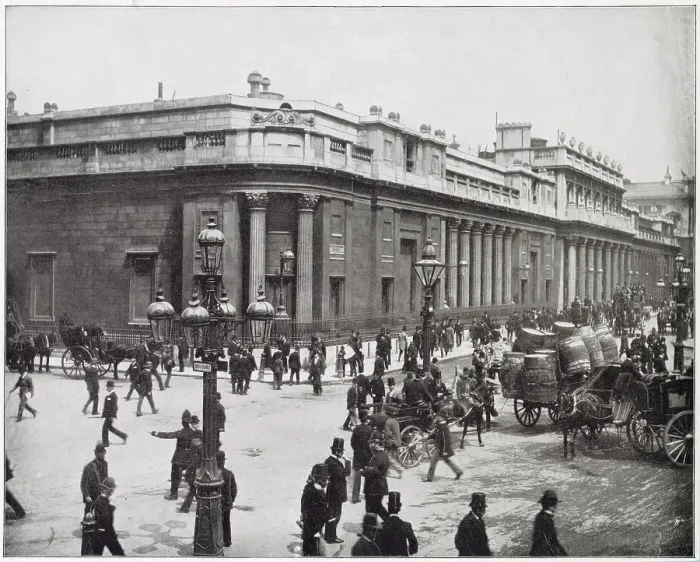 Framed Print : Bank of England, City of London Framed Print : Bank of England, City of London
