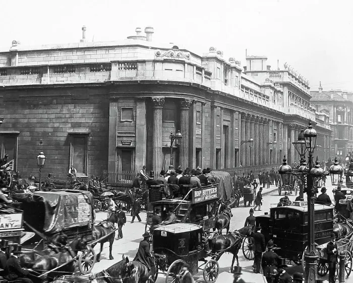 Framed Print : Bank of England London Victorian period Framed Print : Bank of England London Victorian period
