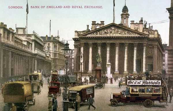 Bank of England and the Royal Exchange