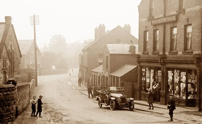 Framed Print : Bank Street, Hemsworth Framed Print : Bank Street, Hemsworth