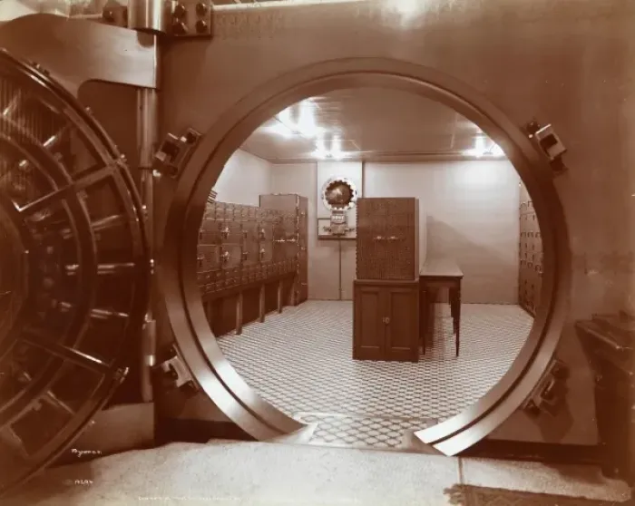 Framed Print : Bank Vault Framed Print : Bank Vault