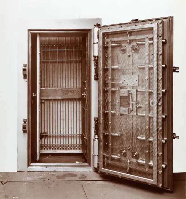 Framed Print : Bank Vault Framed Print : Bank Vault