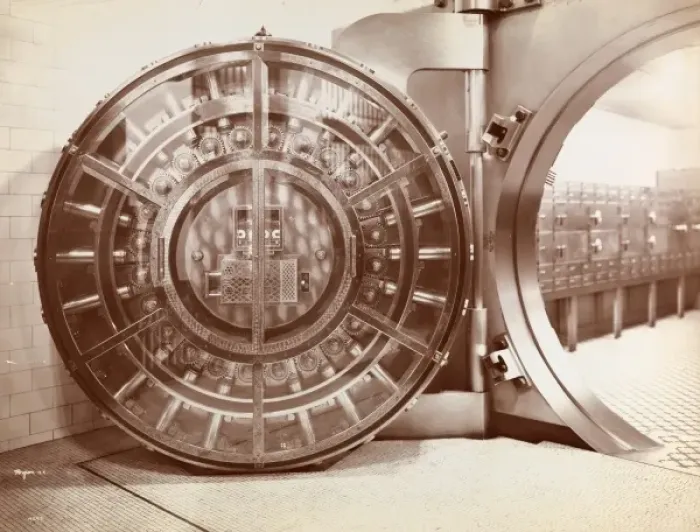 Framed Print : Bank Vault Framed Print : Bank Vault