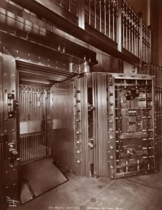 Framed Print : Bank vault Framed Print : Bank vault