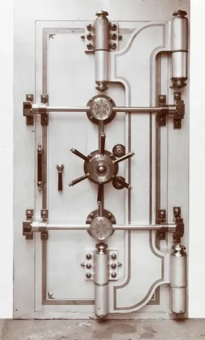 Framed Print : Bank Vault Framed Print : Bank Vault
