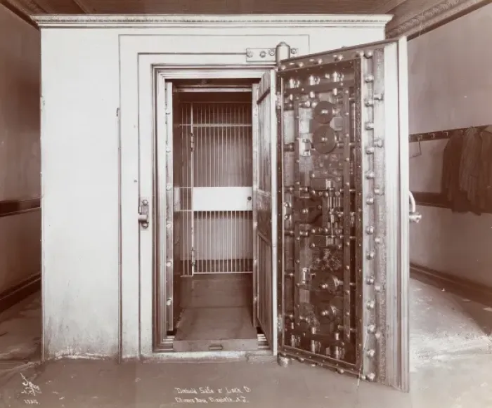 Framed Print : Bank Vault Framed Print : Bank Vault