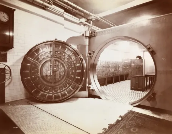 Framed Print : Bank Vault Framed Print : Bank Vault