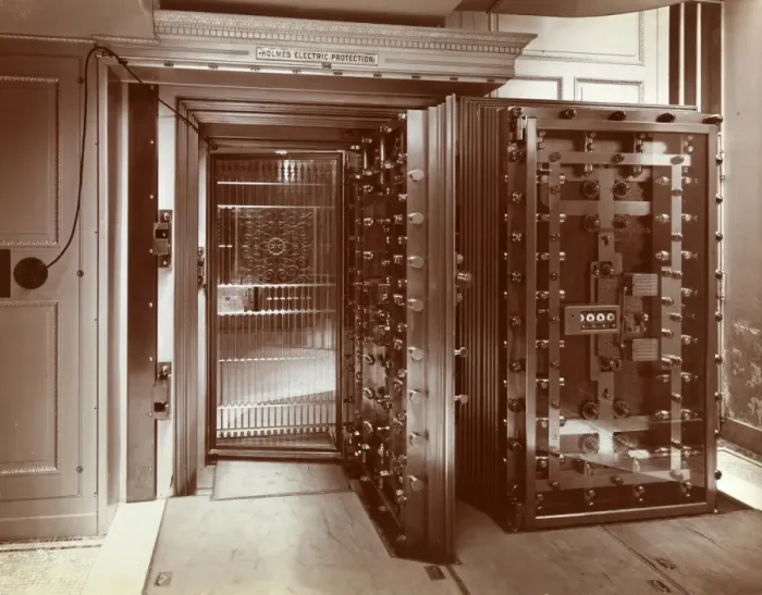 Framed Print : Bank Vault Framed Print : Bank Vault