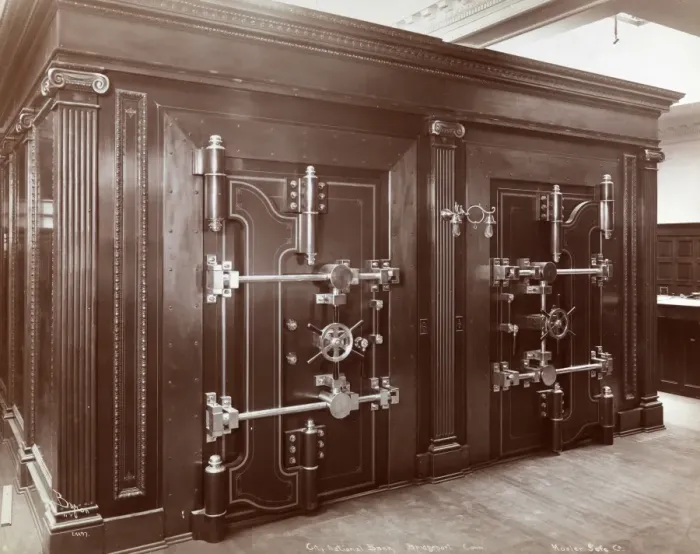 Framed Print : Bank Vault Framed Print : Bank Vault