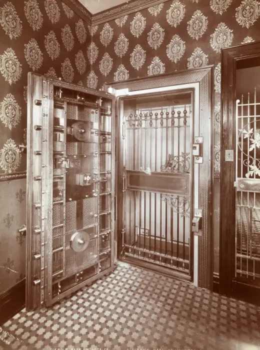 Framed Print : Bank Vault Framed Print : Bank Vault