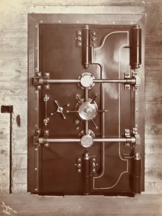 Framed Print : Bank vault Framed Print : Bank vault