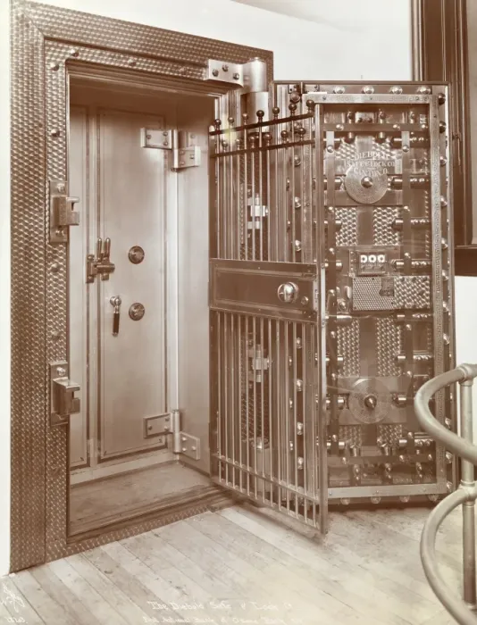 Framed Print : Bank Vault Framed Print : Bank Vault