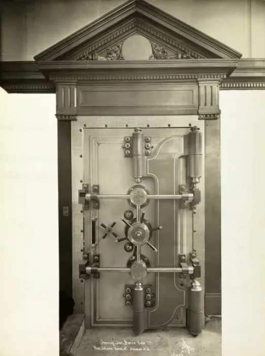 Framed Print : Bank Vault Framed Print : Bank Vault