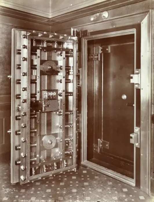 Framed Print : Bank Vault Framed Print : Bank Vault