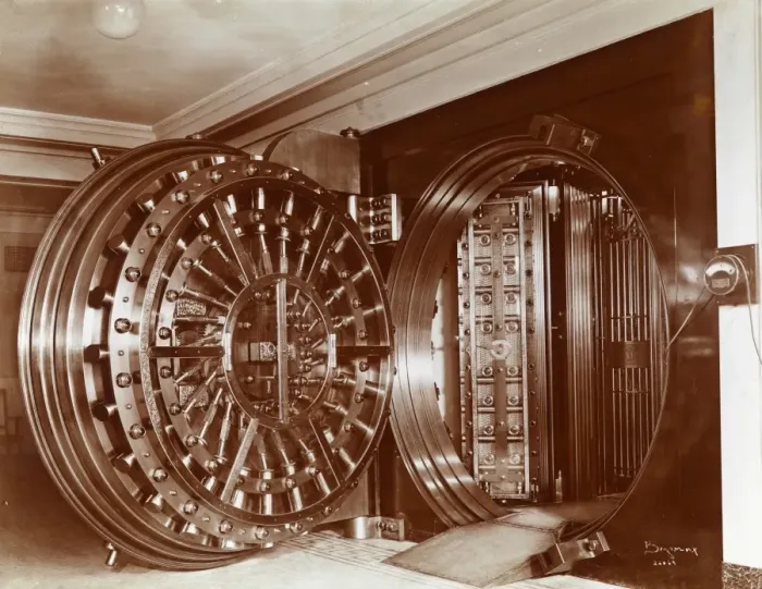 Framed Print : Bank Vault Framed Print : Bank Vault