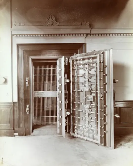 Framed Print : Bank Vault Framed Print : Bank Vault