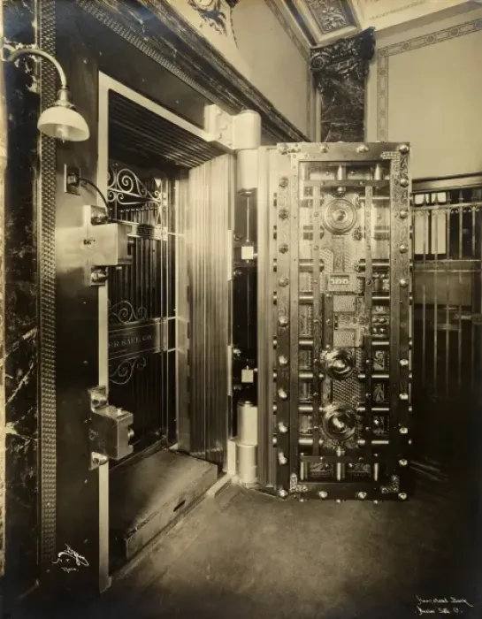 Framed Print : Bank Vault Framed Print : Bank Vault