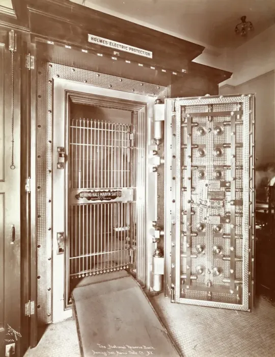 Framed Print : Bank Vault Framed Print : Bank Vault
