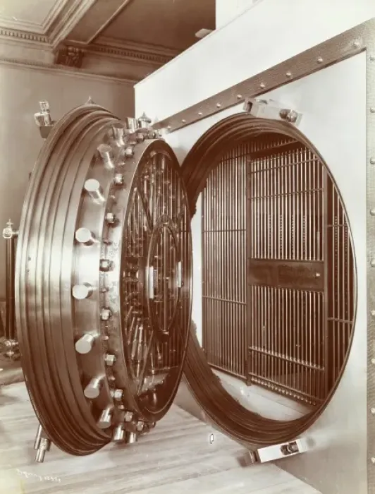 Framed Print : Bank Vault Framed Print : Bank Vault