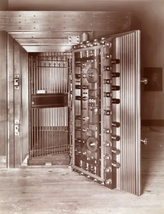 Framed Print : Bank Vault Framed Print : Bank Vault