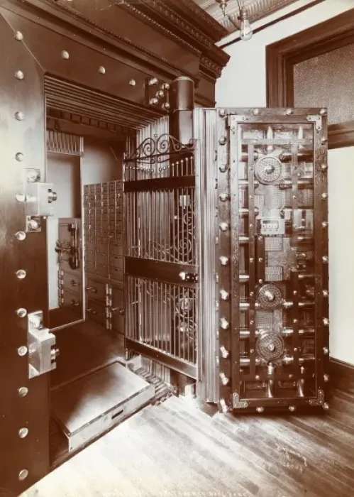 Framed Print : Bank Vault Framed Print : Bank Vault