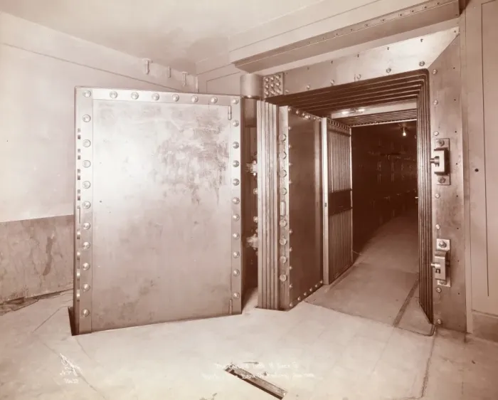 Framed Print : Bank Vault Framed Print : Bank Vault