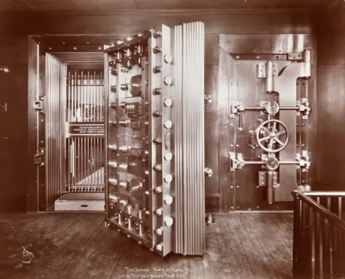 Framed Print : Bank Vault Framed Print : Bank Vault