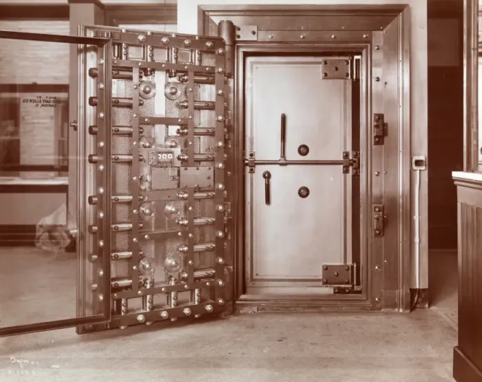 Framed Print : Bank Vault Framed Print : Bank Vault