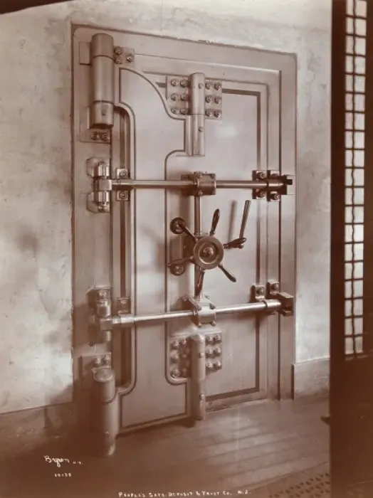 Framed Print : Bank Vault Framed Print : Bank Vault