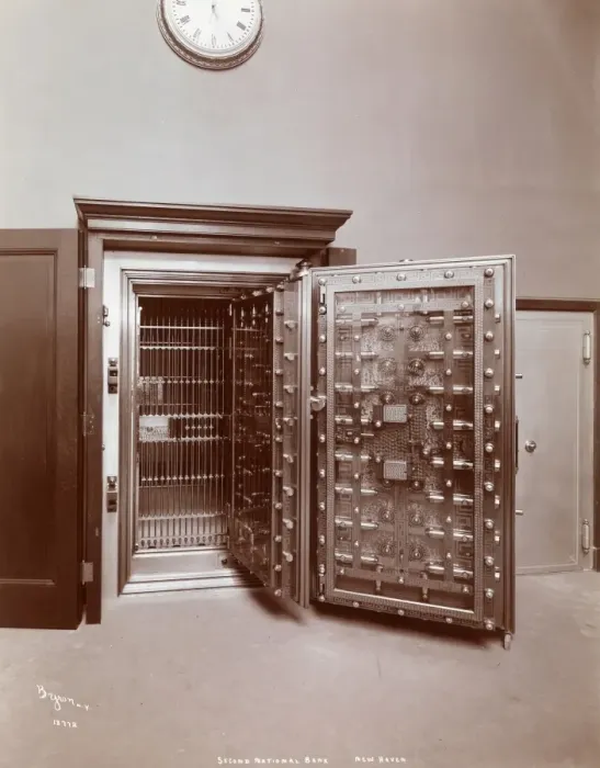 Framed Print : Bank Vault