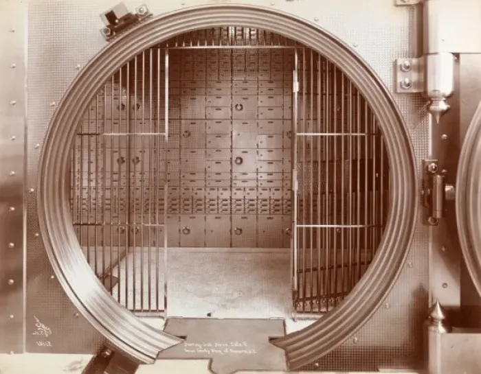 Framed Print : Bank Vault Framed Print : Bank Vault