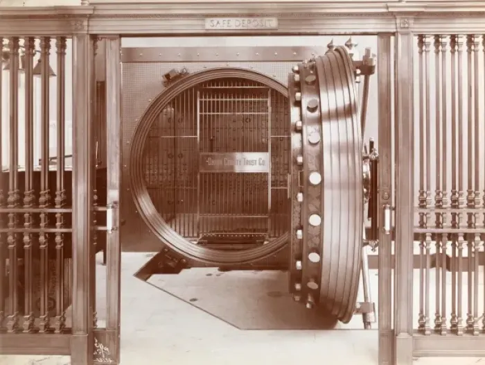 Framed Print : Bank Vault Framed Print : Bank Vault