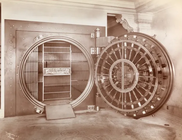 Framed Print : Bank Vault Framed Print : Bank Vault