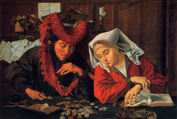 The Banker and his Wife Date: 1538