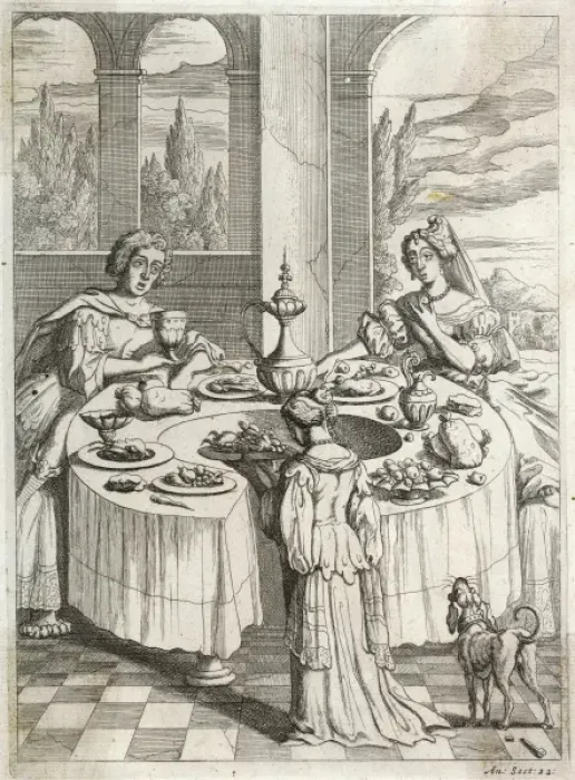 Framed Print : Banquet for Two C16 Framed Print : Banquet for Two C16