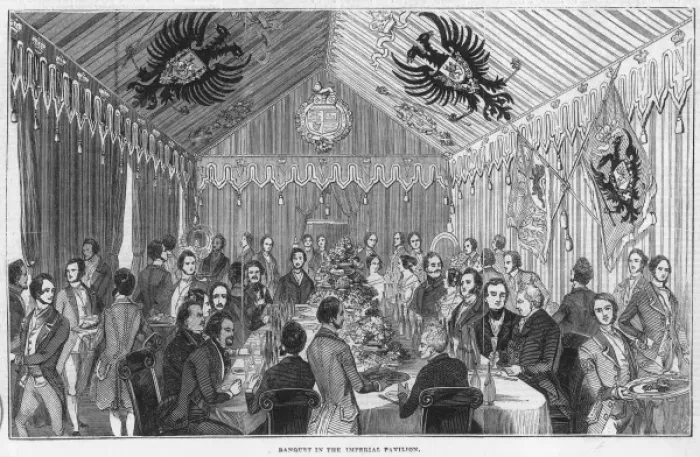 Framed Print : Banquet in the Imperial Pavilion Framed Print : Banquet in the Imperial Pavilion