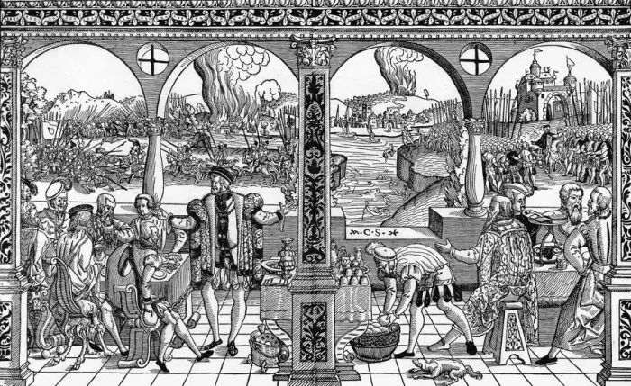 Framed Print : BANQUET BESIDE A WAR Framed Print : BANQUET BESIDE A WAR