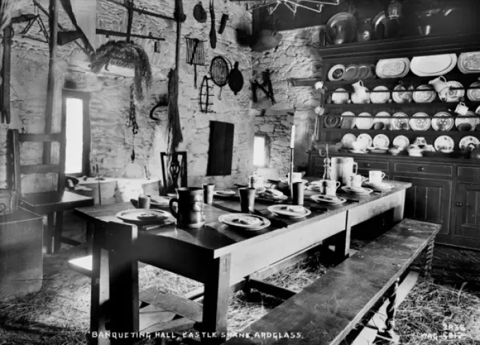 Framed Print : Banqueting Hall, Castle Shane, Ardglass Framed Print : Banqueting Hall, Castle Shane, Ardglass