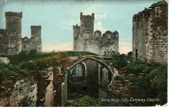 Framed Print : Banqueting Hall, Conway - Conwy Castle, Conwy Framed Print : Banqueting Hall, Conway - Conwy Castle, Conwy