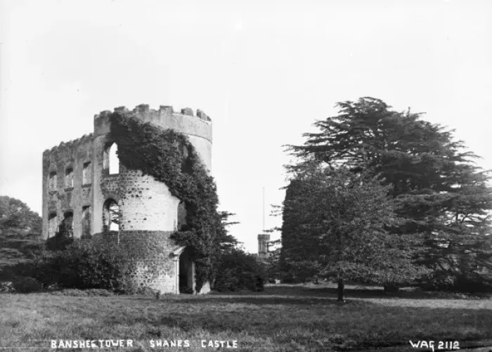 Framed Print : Banshee Tower, Shanes Castle Framed Print : Banshee Tower, Shanes Castle